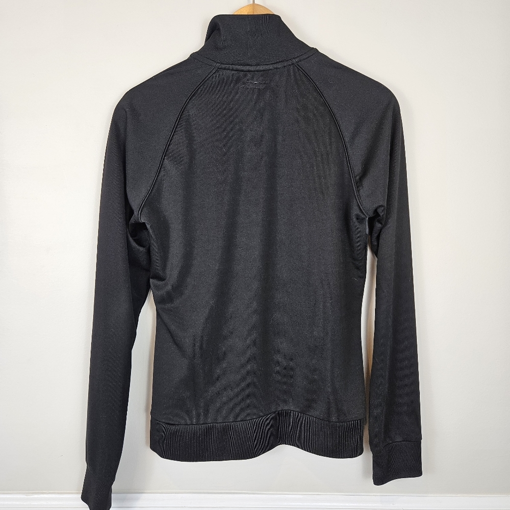 Ben Sherman Women's Medium Track Jacket Black Pink Gray A0116 - Picture 4 of 7